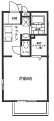 オーヴ林間の物件間取画像